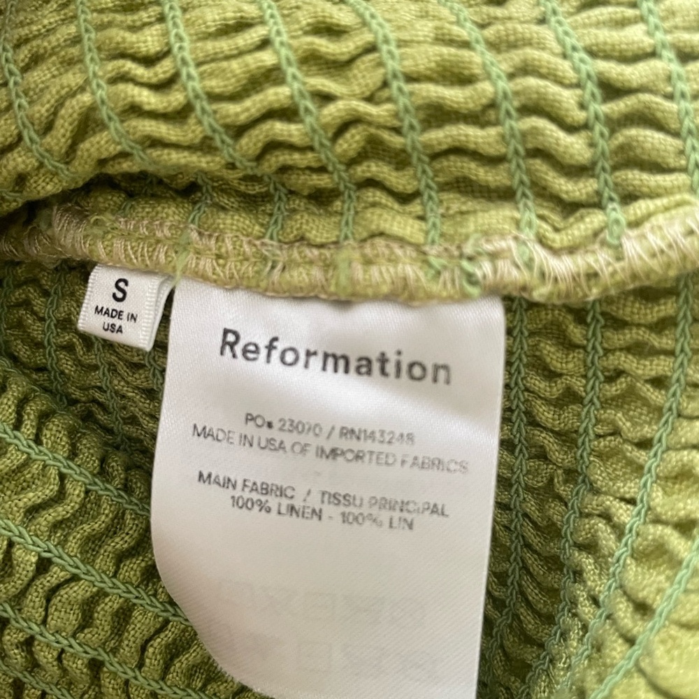 Reformation Ruffle Blouse - Picture 3 of 3
